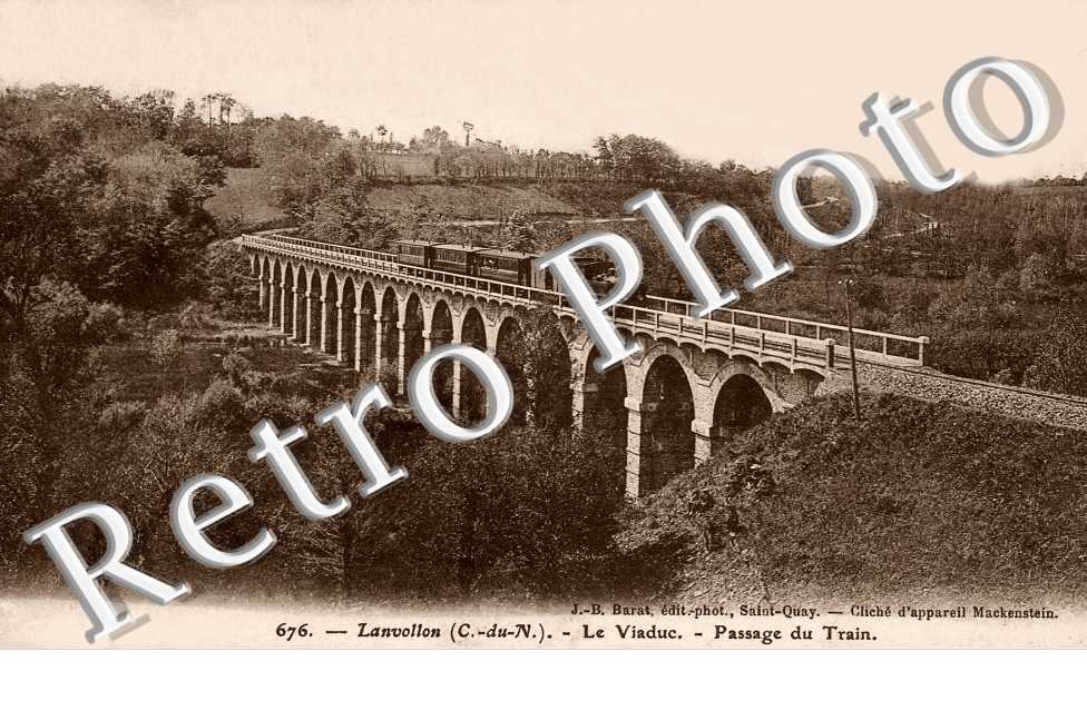 le viaduc, passage du train