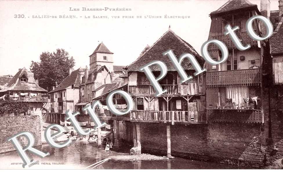 LE SALEYS  vue prise de l'usine electrique