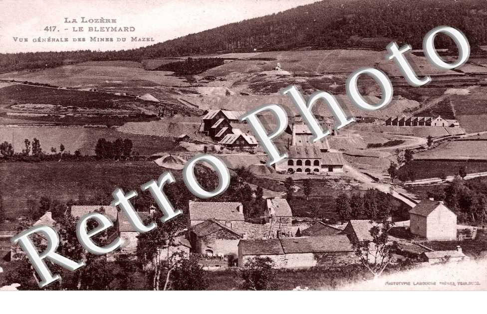 vue generale des mines du Mazel