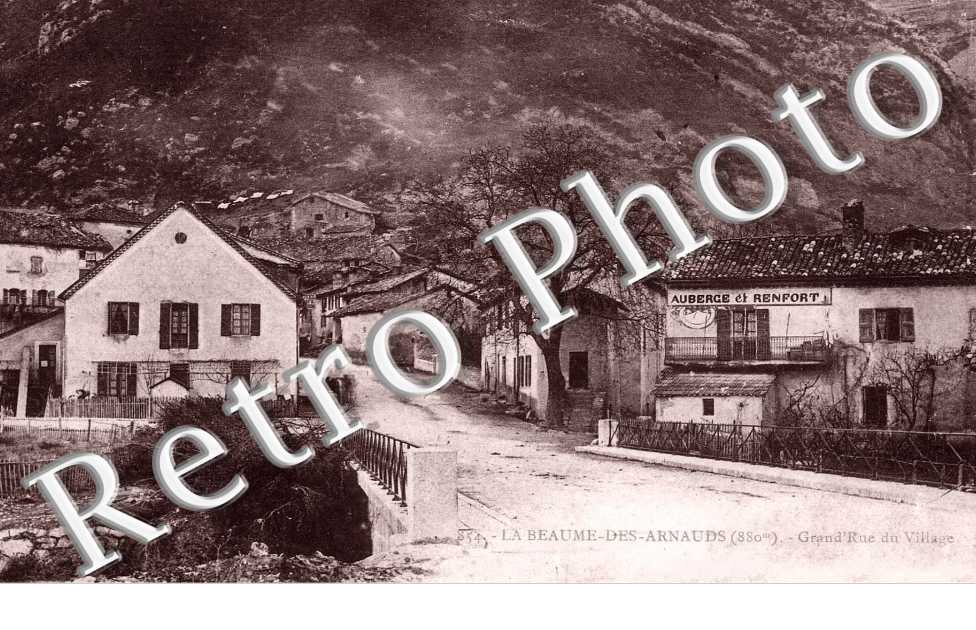 La Beaume des Arnauds, Grand'Rue du Village