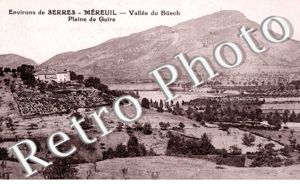 Environs de Serres - Mereuil - Vallee du Buech - Plaine de Guire