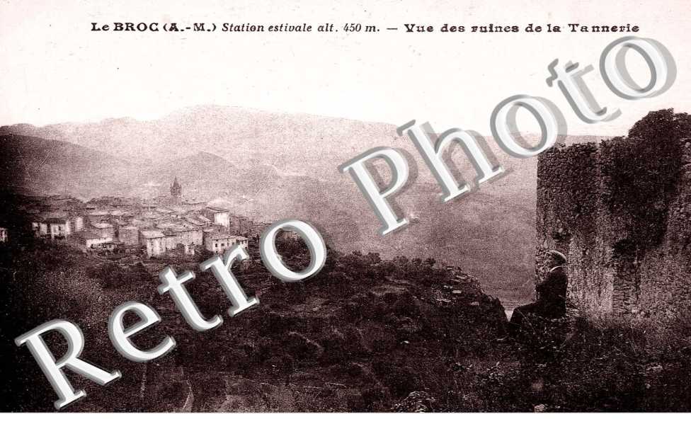 Vue des Ruines de la Tannerie