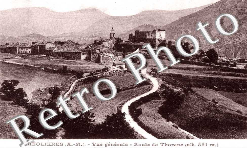 vue generale, Route de Thorenc