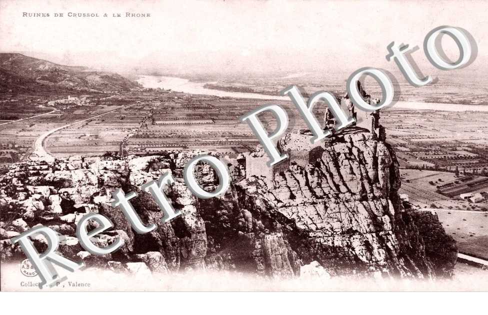 Ruines et le Rhone