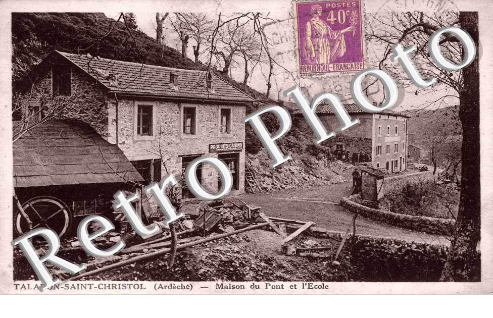 Maison du pont et l'ecole