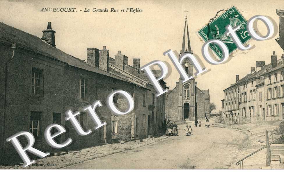 La Grande rue et l'église