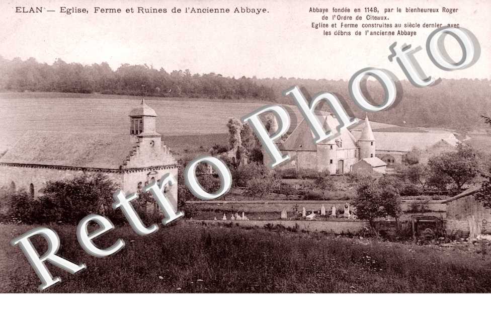 Eglise, Ferme et Ruines de l'Ancienne Abbaye