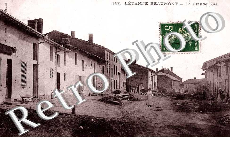 Letanne-Beaumont, la Grande Rue
