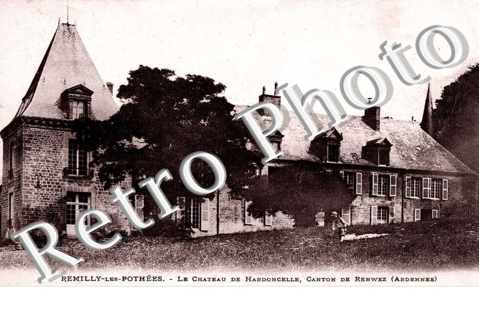 le chateau de Hardoncelle, canton de Renwez