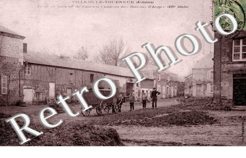 reste et annexe de l'ancien chateau des Barons d'Auger