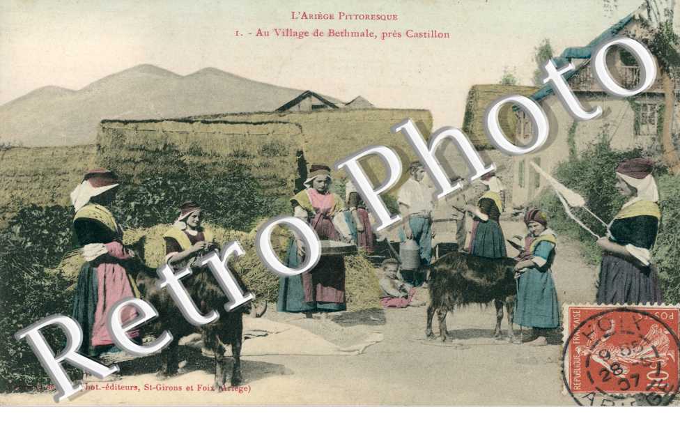 au village de bethmale, pres castillon 