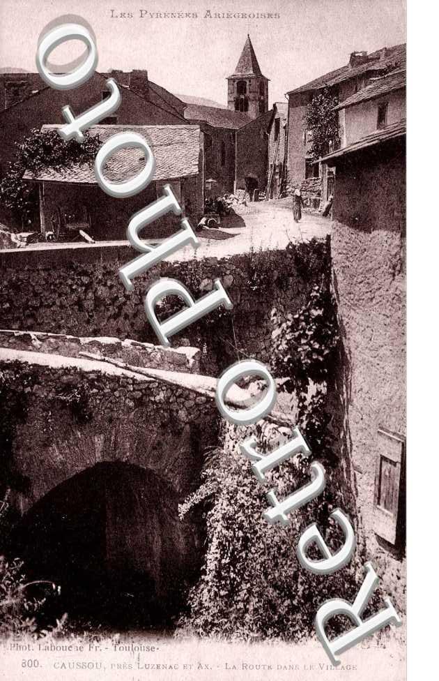 la route dans le village