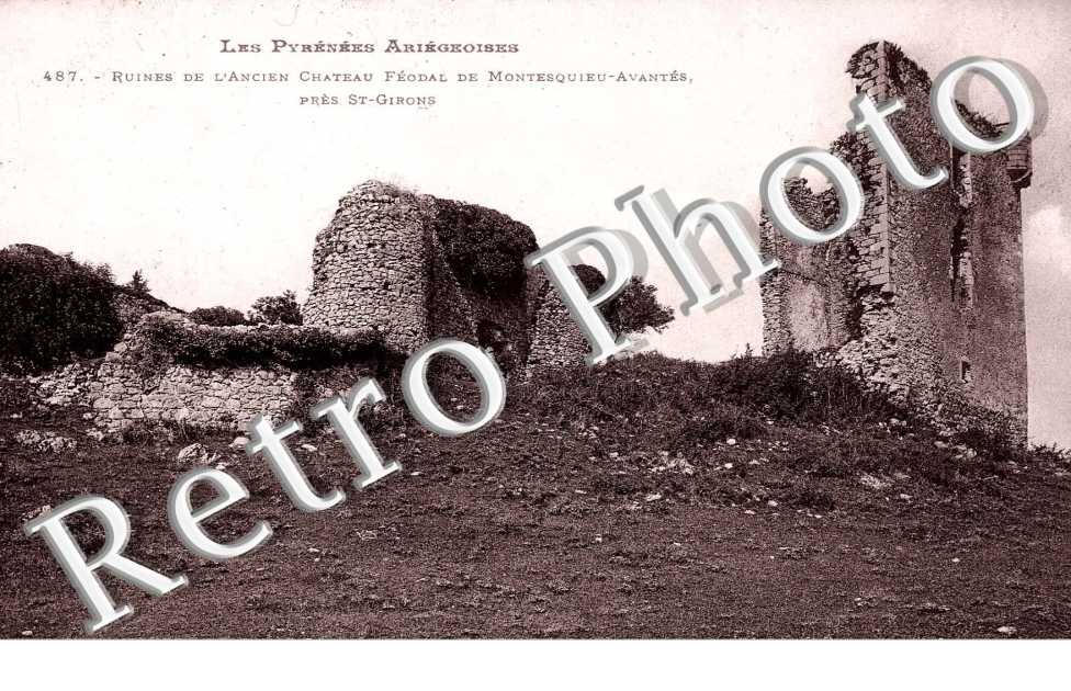 ruines de l'ancien chateau feodal