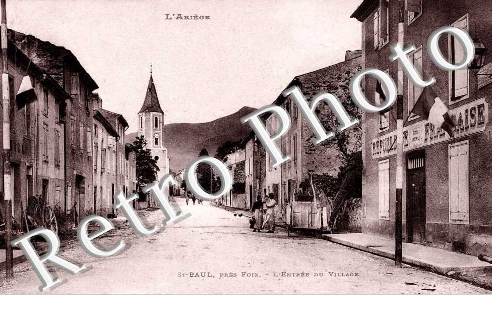 l'entree du village