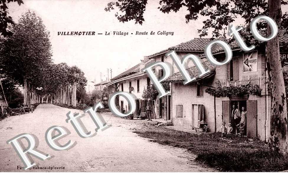 Le Village, Route de Coligny