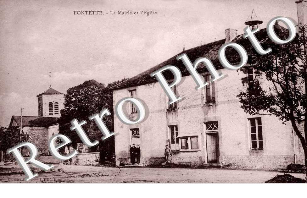 La mairie et l'eglise