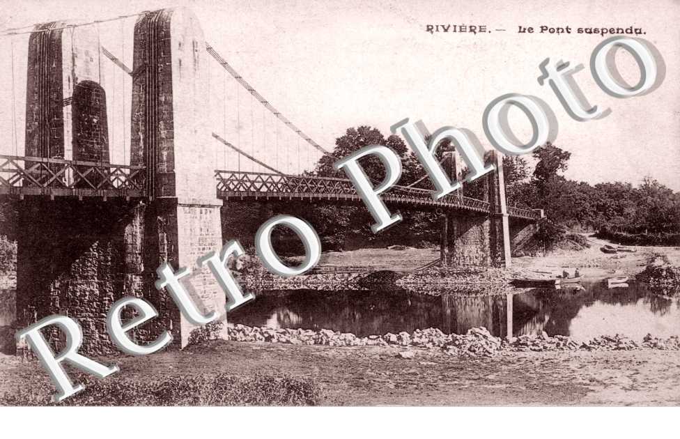 Le pont suspendu