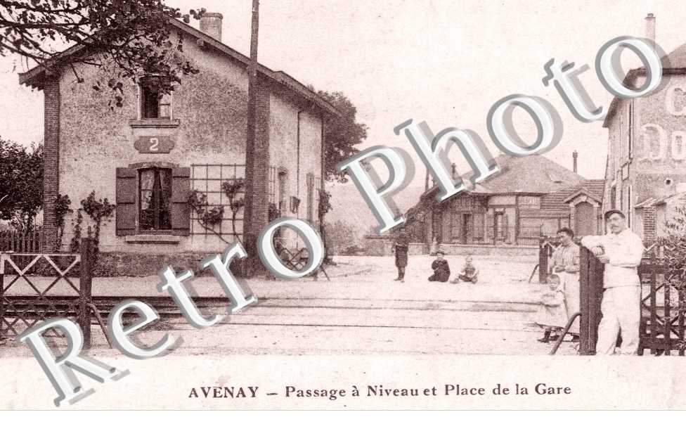 passage a niveau et place de la Gare