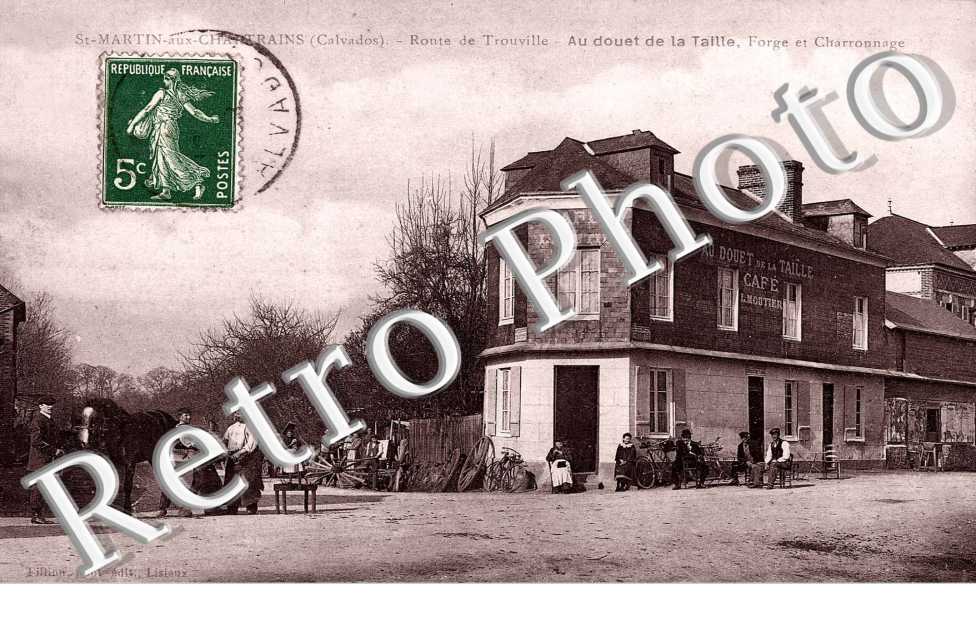 Route de Trouville - Au Douet de la Taille - forge et charronage