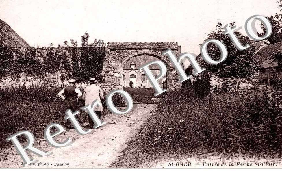 entree de la ferme Saint Clair