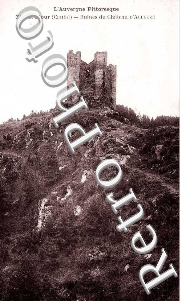 RUINES DU CHATEAU D'ALLEUZE