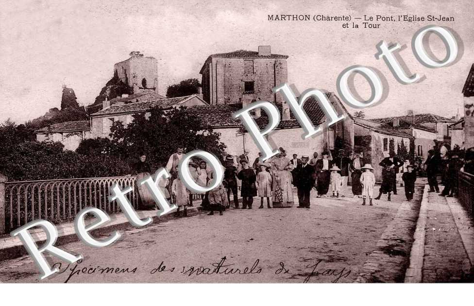 Le pont - l'eglise - Saint Jean et la Tour