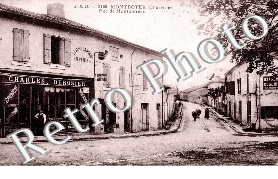 rue de Montmoreau Magasin Charles Deosier