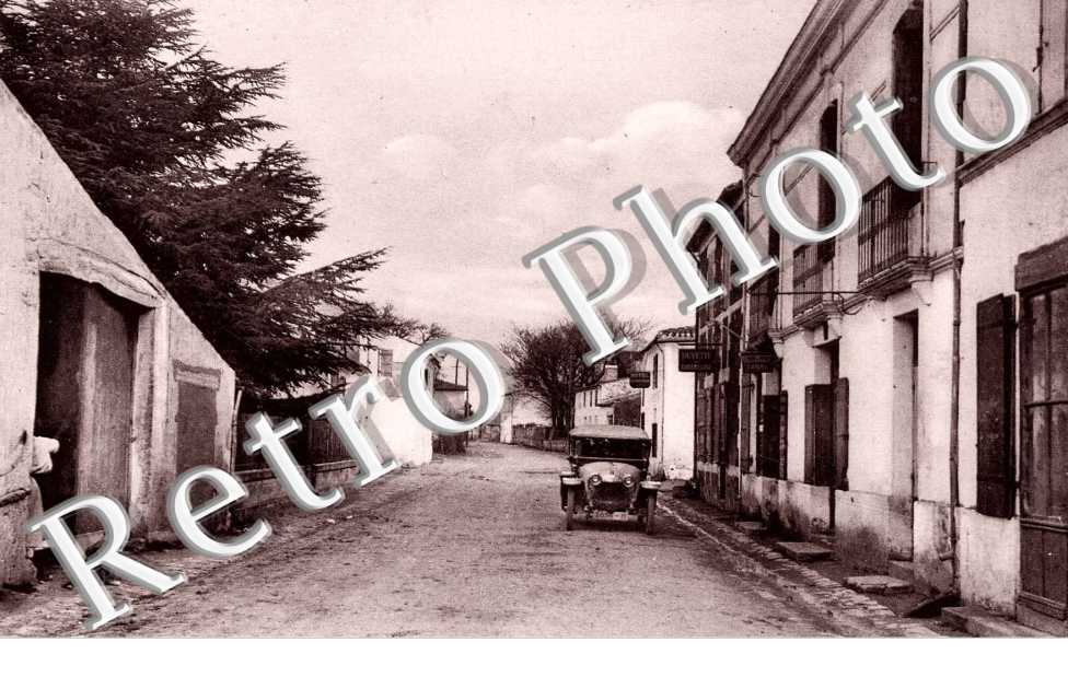 (une rue) - voiture