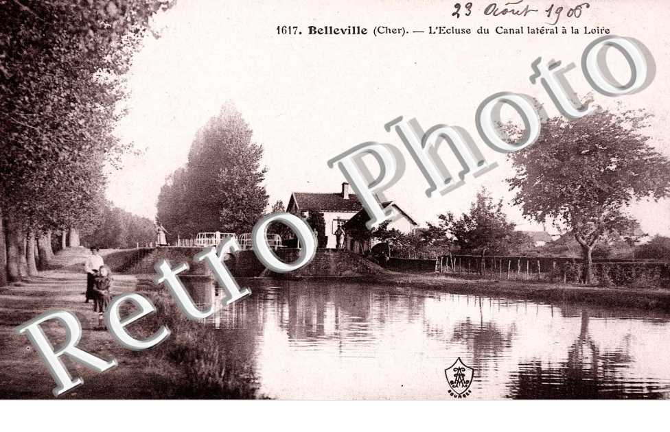 L'Ecluse du canal Lateral a la Loire