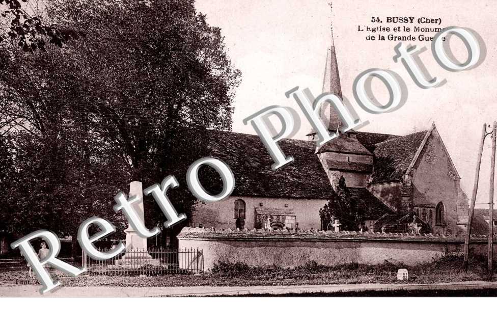 l'Eglise et le Monument de la Grande Guerre