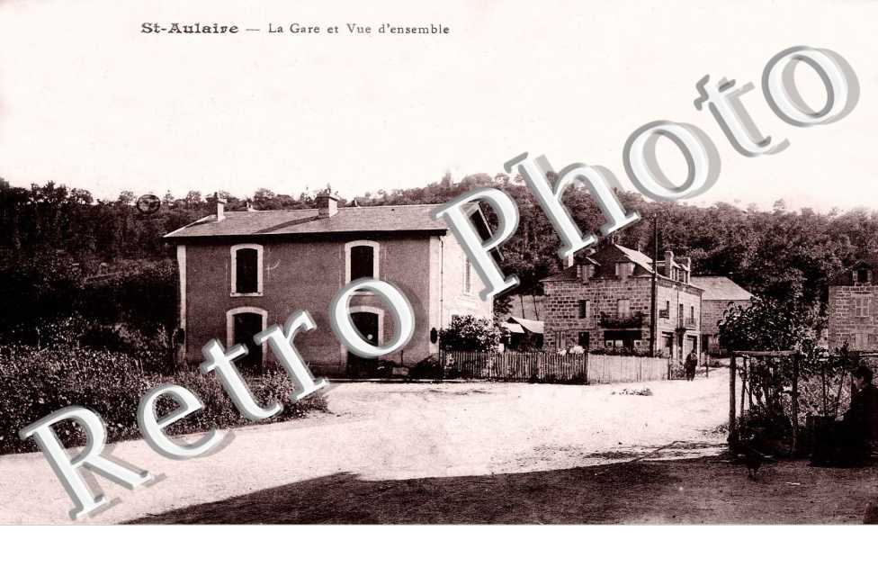 la gare et vue d'ensemble