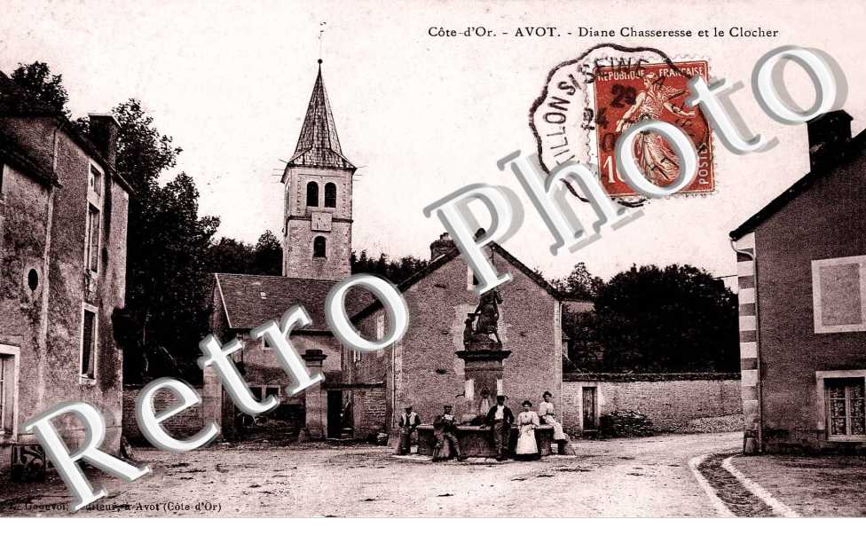 Diane Chasseresse etr le clocher