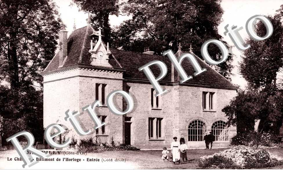 Le château -  Batiment de l'horloge