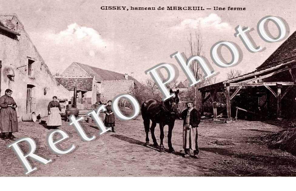 Cissey  Une ferme