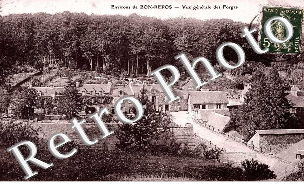 environs de Bon-Repos vue generale des Forges