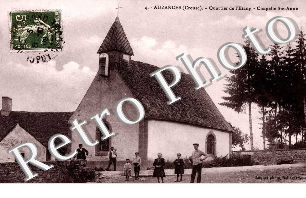 Quartier de l'etang - chapelle Sainte Anne