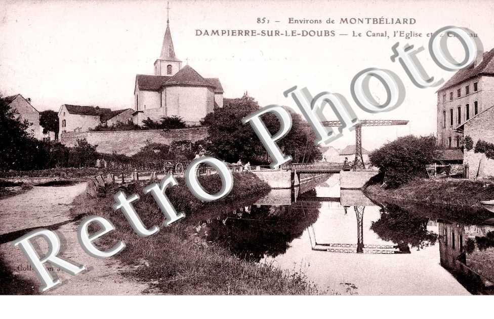 Le Canal, l'Eglise et le Chateau