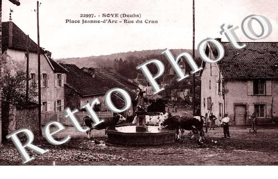 place Jeanne d'Arc, rue du Cran