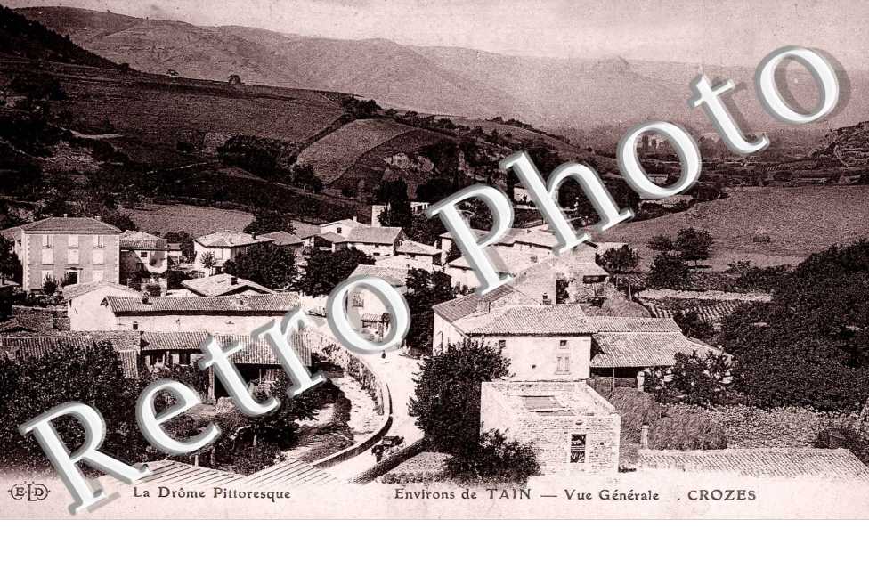 environs de Tain  Vue generale