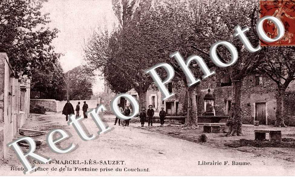Route et place de la fontaine
