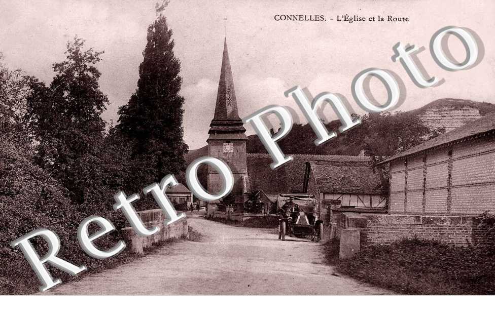 L'eglise et la route