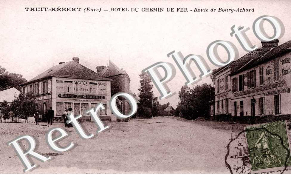 Hotel du chemin de fer - Route de Bourg-Achard