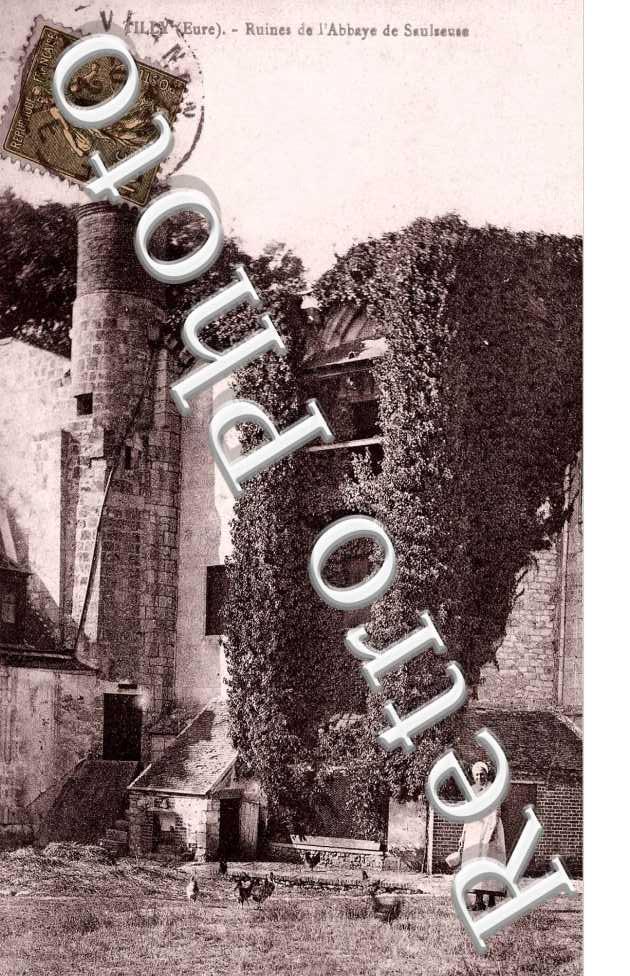 Ruines de l'abbaye de Saulseuse
