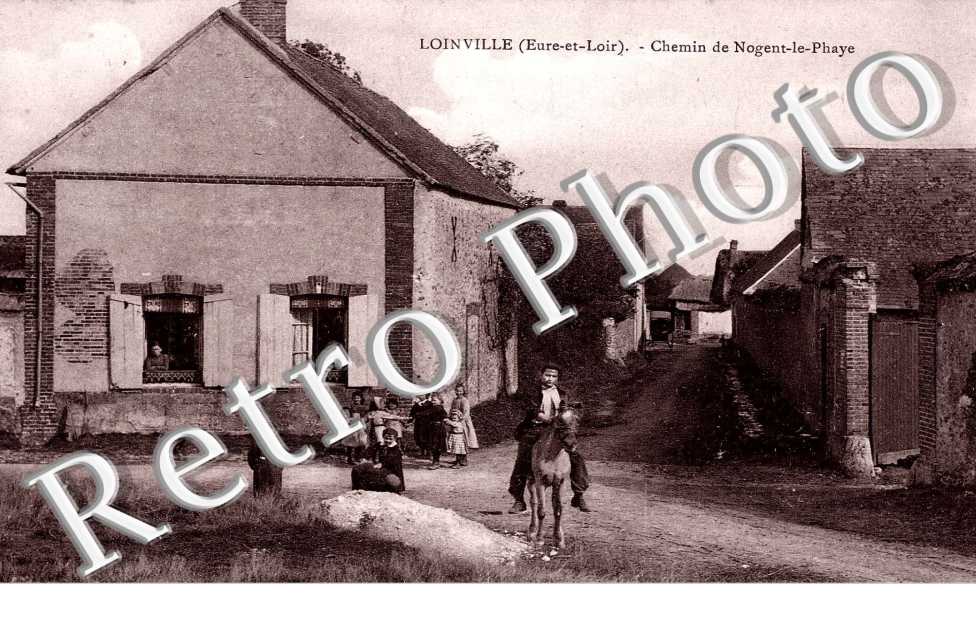 Chemin de Nogent le Phaye  - Loinville