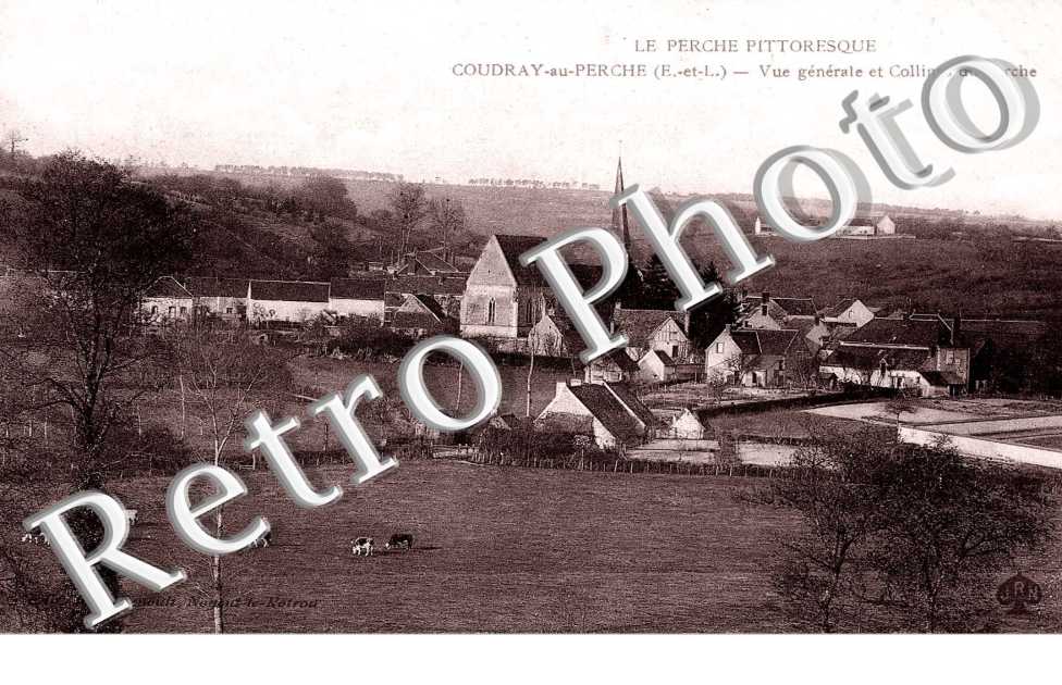 Vue generale et collines du Perche