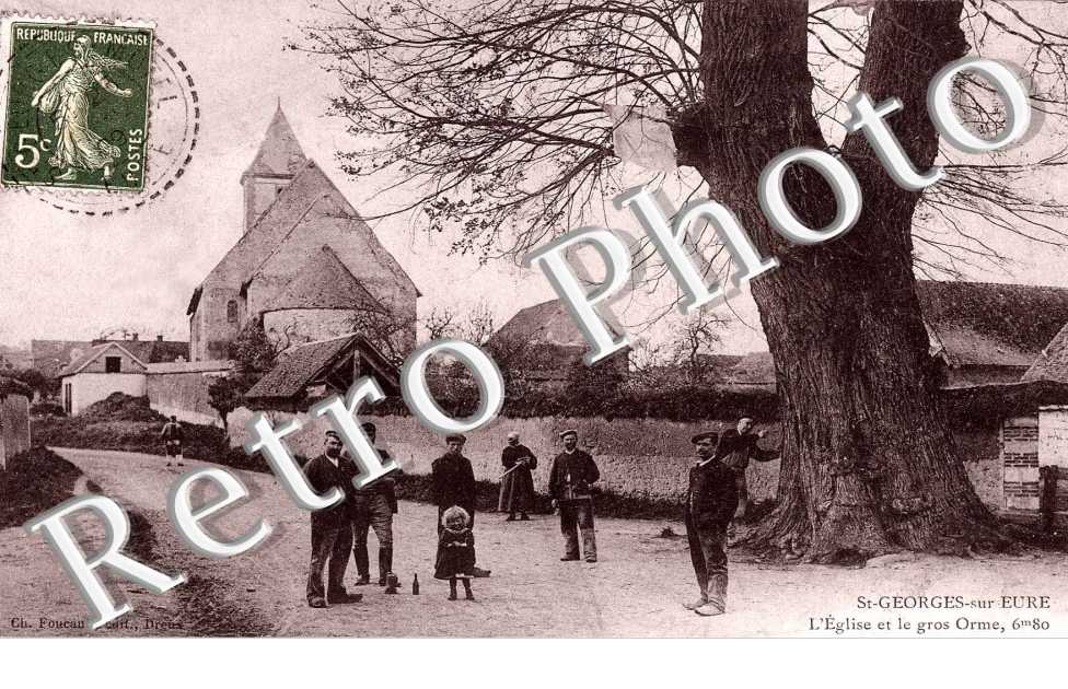 l' eglise et le gros orme, 6m80