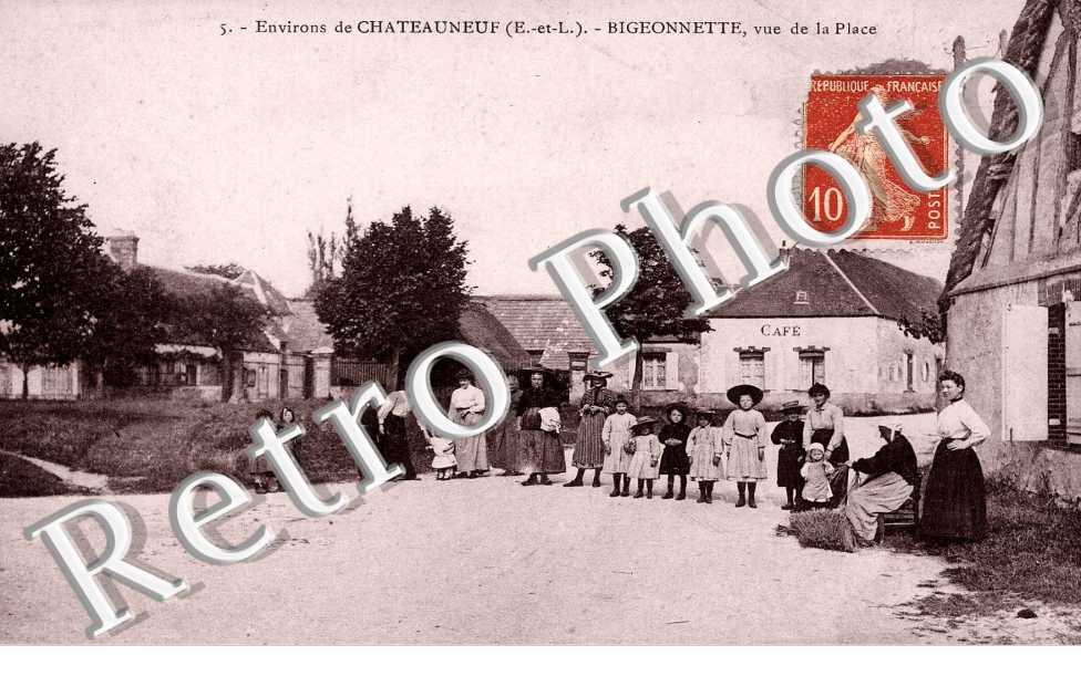 Bigeonnette, vue de la place