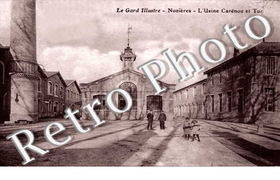Nozieres - l'usine Carenou et Tur