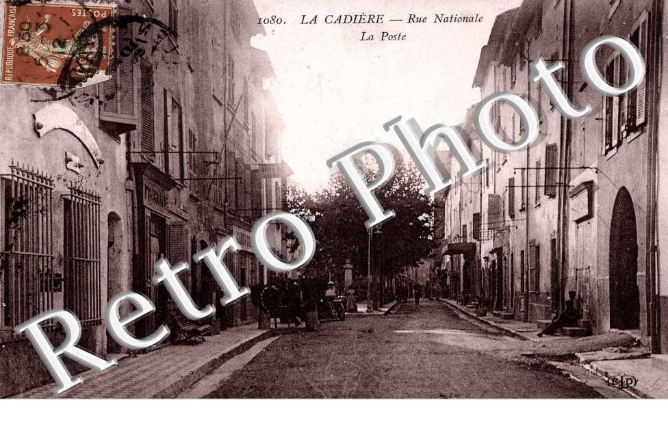 rue nationale, la poste