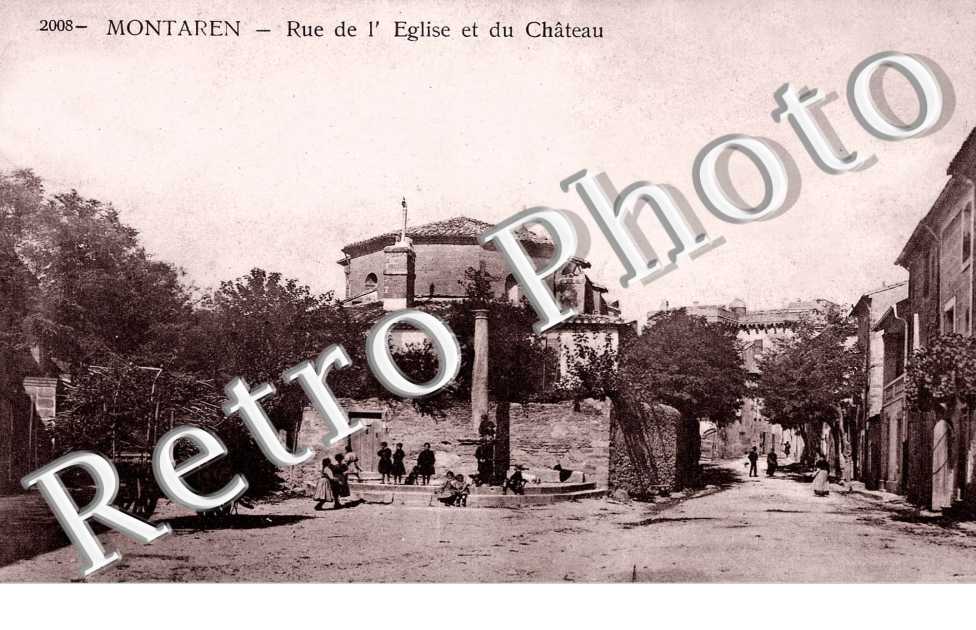 Rue de l'eglise et du chateau